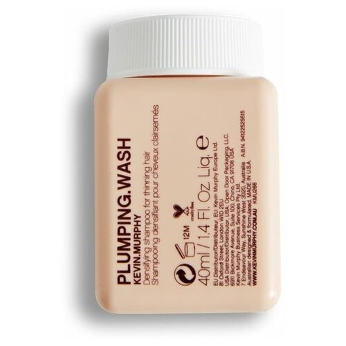 Kevin.Murphy шампунь Plumping.Wash для объема и уплотнения волос, 40 мл