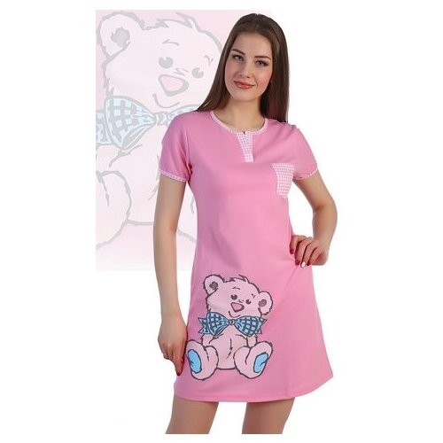 Сорочка Натали, размер 50, розовый