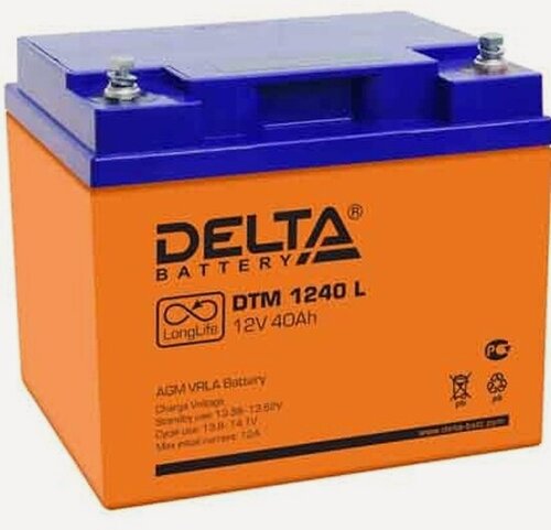 Изображение товара Аккумуляторная батарея для ИБП Delta Battery DTM 1240L