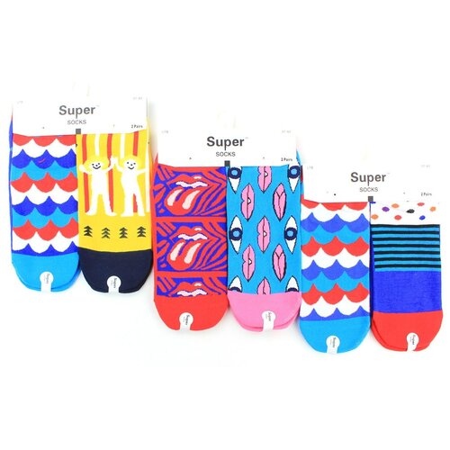 фото Женские носки super socks ltb-111 хлопок р 37-43 5 пар
