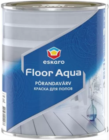 Eskaro Floor Aqua краска для полов износостойкая (база TR 27 л)