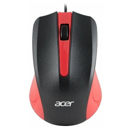 Мышь Acer OMW012 черный/красный