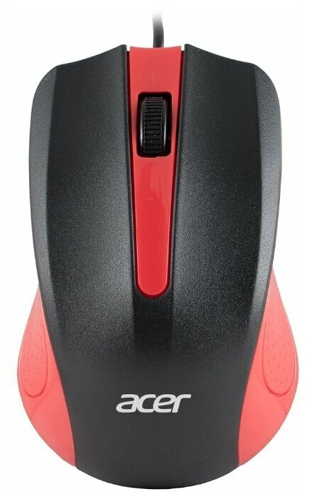 Мышь Acer OMW012 черный/красный .