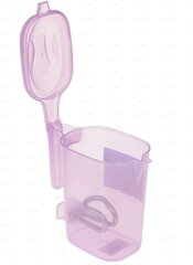 Чайник Мастерица ЭЧ 0,5/0,5-220 (пластиковый, фиолетовый прозрачный, 0,5л, 500 Вт)