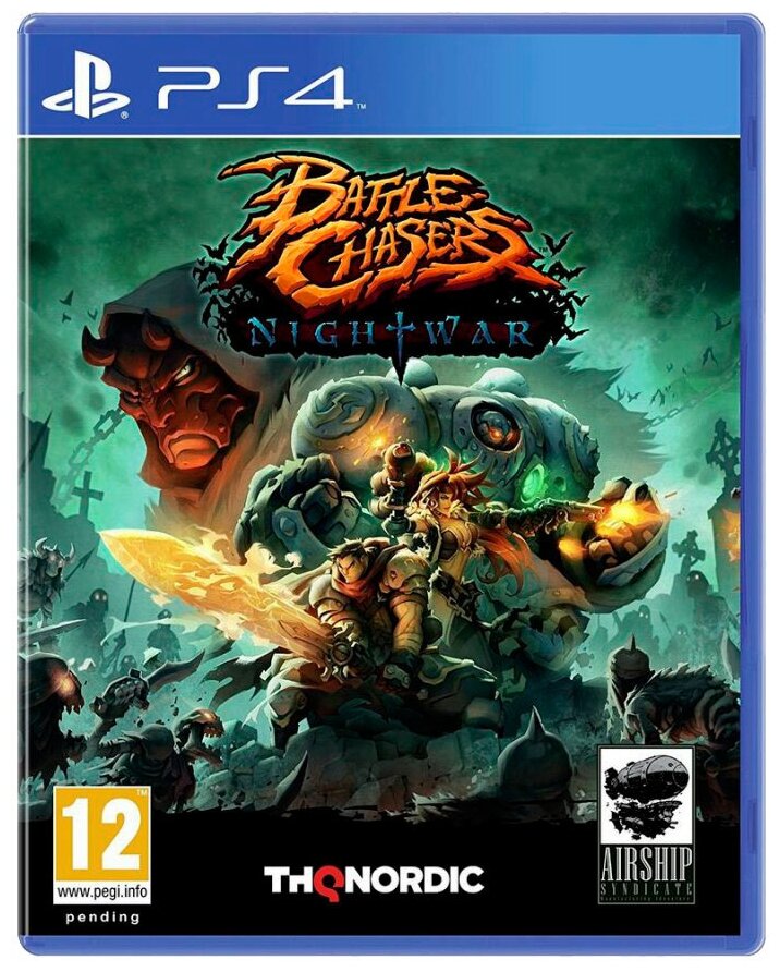 Игра для PlayStation 4 Battle Chasers: Nightwar