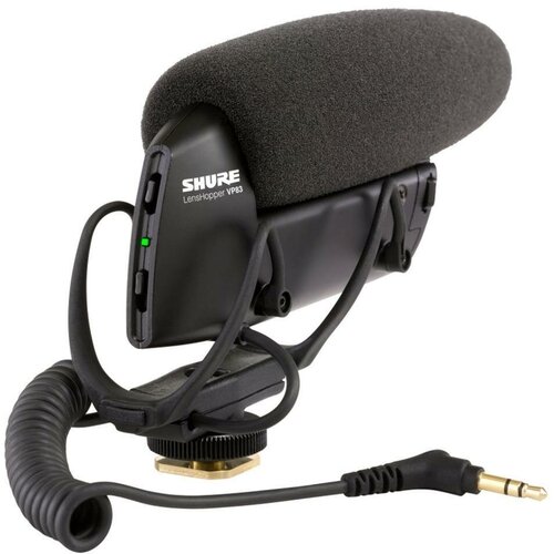 SHURE VP83 Компактный накамерный конденсаторный микрофон для камер DSLR 3368400₽