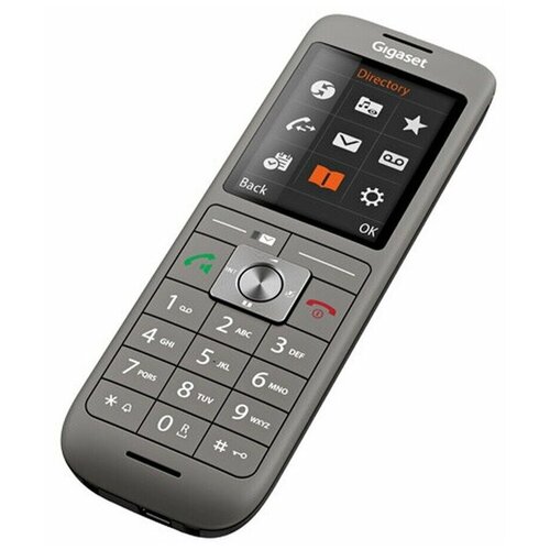 Трубка доп. Dect GIGASET CL660HX HSB RUS черный д