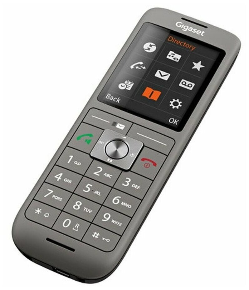 Трубка доп Dect GIGASET CL660HX HSB RUS черный д