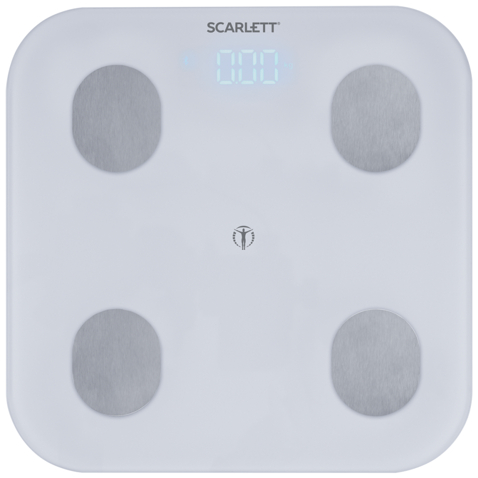 Весы напольные Scarlett SC-BS33ED47 белый