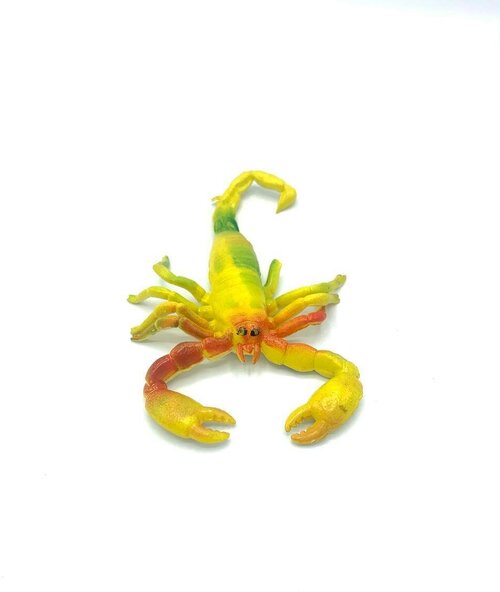 Животные-тянучки Антистресс Скорпион Желтый из термопластичной резины