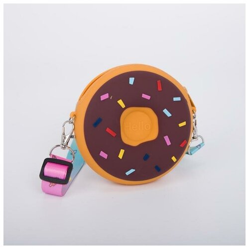 фото Сумка gianni rodari, синтетический материал, силикон, регулируемый ремень, желтый нет бренда