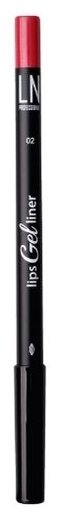 Карандаш для губ гелевый LN Professional Lips Gel Liner 02 1,7 г