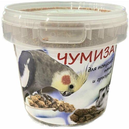 Лакомство для птиц и грызунов чумиза 380 г очищенная 387₽