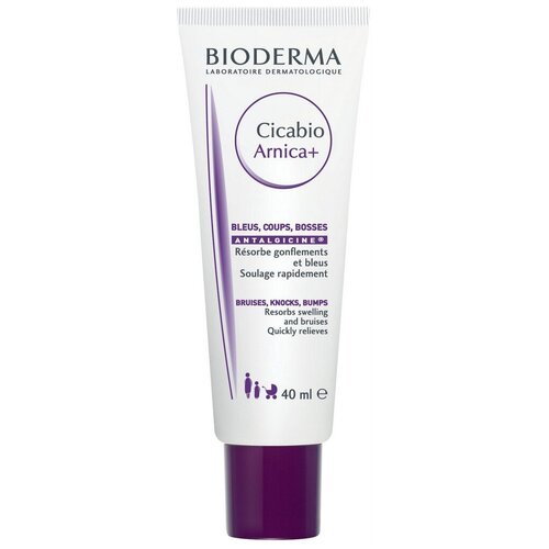 Bioderma Cicabio Arnica+ Крем для лица, 40 мл bioderma лосьон cicabio цикабио 40 мл