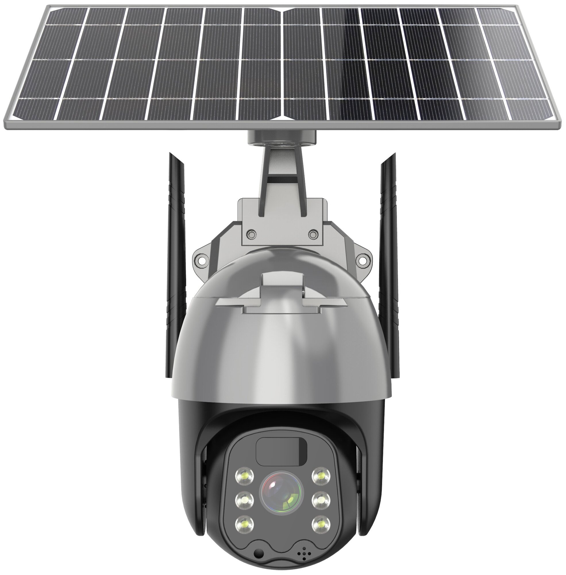 IP-камера на солнечных батареях YouSmart Intelligent Solar Energy Alert PTZ Camera 4G 2K Grey (Q5BPRO) - фотография № 2