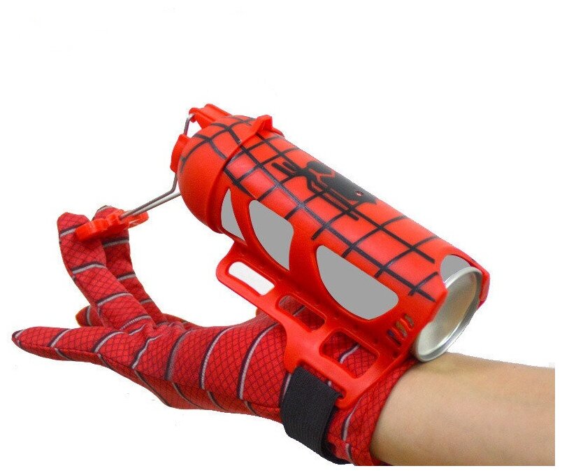 Паутина человека паука перчатка бластер с паутиной игрушка
