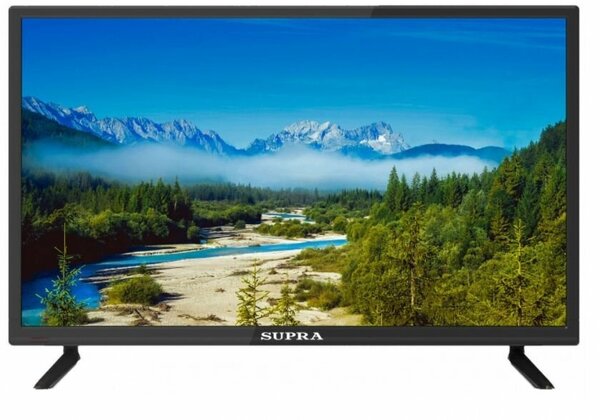 Телевизор Supra STV-LC24ST0045W, 23.6", LED, HD, Android, черный