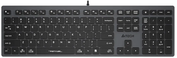 Клавиатура A4Tech FX50, USB, серый