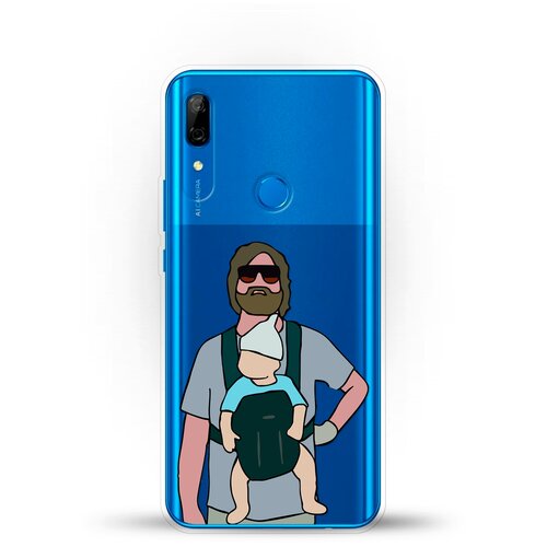 фото Силиконовый чехол алан на huawei p smart z andy & paul