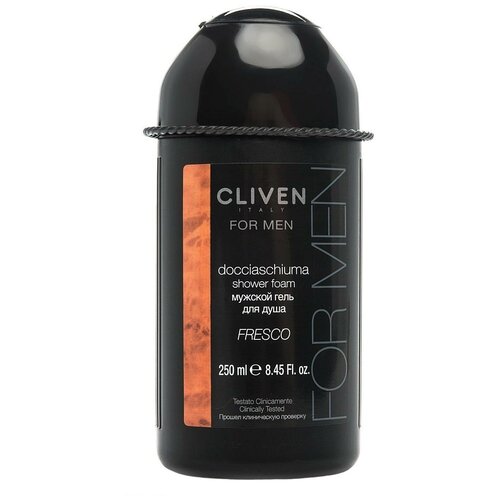 Пена-гель для душа Cliven For men Fresco, 250 мл