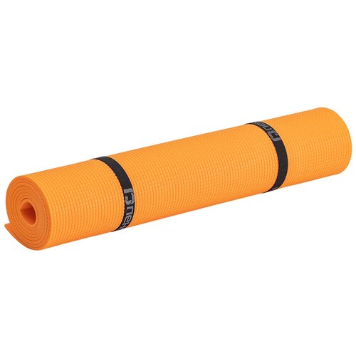 Коврик для йоги / коврик гимнастический ППЭ-Р, 180 x 60 см, оранжевый