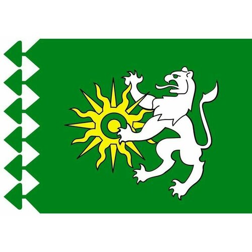 Флаг Берёзовского. Размер 135x90 см.