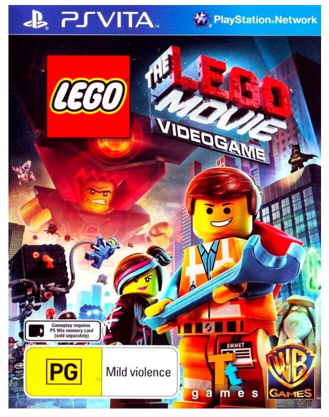 LEGO Movie Video Game Русская Версия (PS Vita)