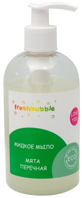 Freshbubble Мыло жидкое Мята перечная, 300 мл, 380 г