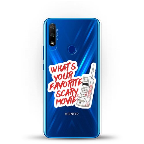 фото Силиконовый чехол scary movie на honor 9x andy & paul