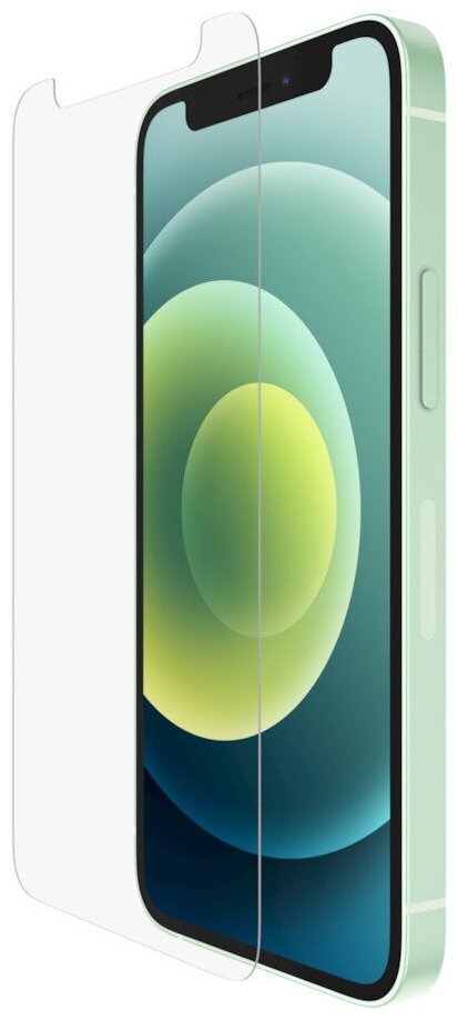 Защитное стекло для экрана Belkin ULTRAGLASS для Apple iPhone 12 mini прозрачная (OVA032DSAPL) - фото №1