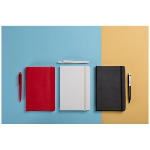 Подарочный набор Moleskine Indiana с блокнотом А5 Soft и ручкой, черный