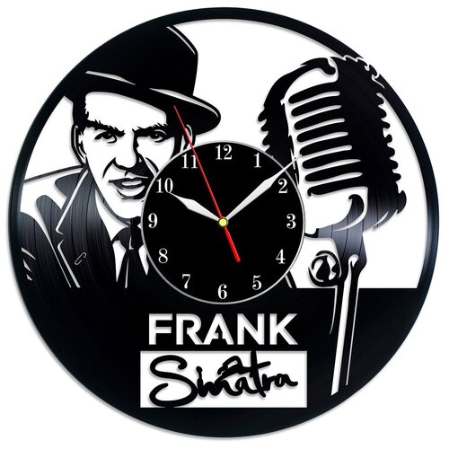 фото Часы из виниловой пластинки (c) vinyllab frank sinatra