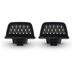 Светодиодная LED подсветка номера Nissan Navara D40 Frontier 2005-2007 2шт OEM 26510ZP50A - изображение