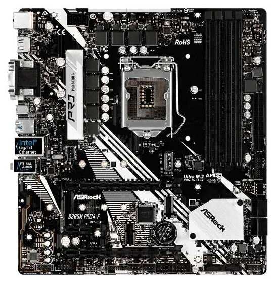 Материнская плата ASRock B365M Pro4-F