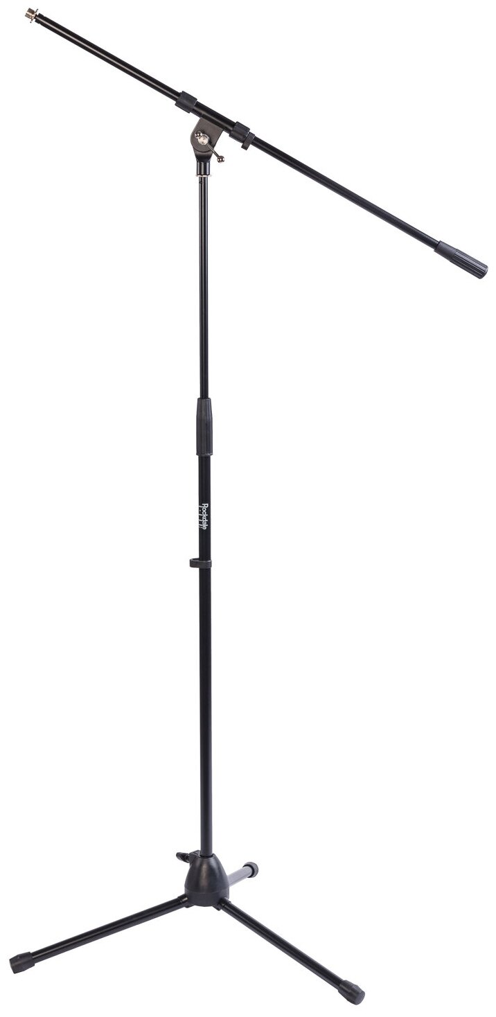 Усиленная микрофонная стойка с металлическими узлами высота 90-160 см журавль 80 см - ROCKDALE 3617-T