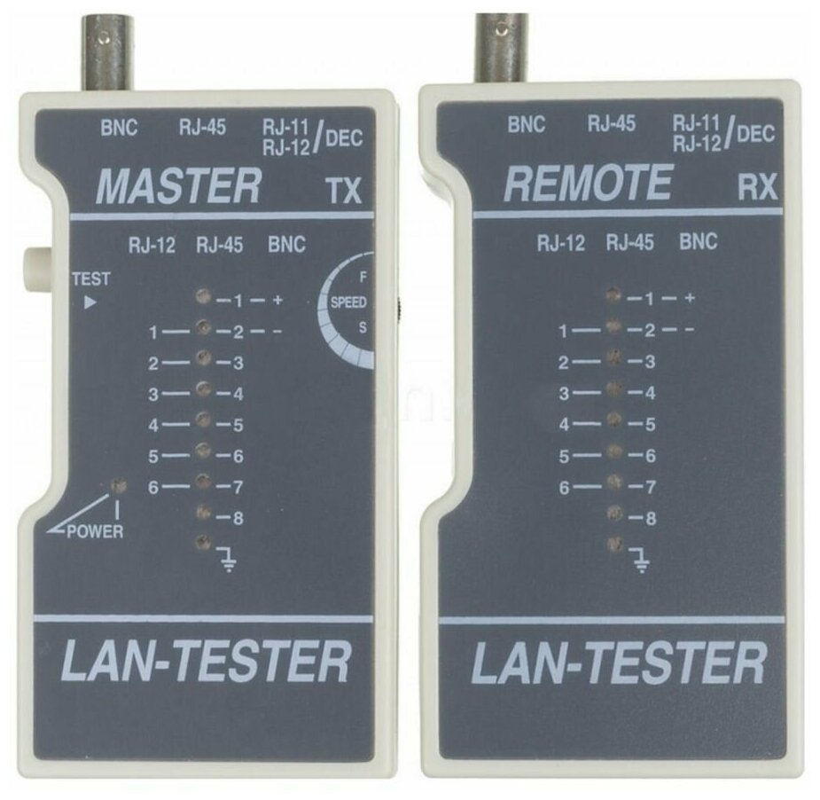 Кабельный тестер LANMASTER TWT-TST-200 for twisted pair (without batteries)