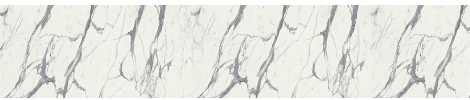 Стеновая панель Hoff, 305х60х0,4 см, цвет белый мрамор