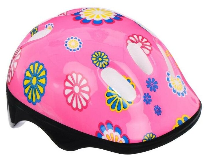 Шлем защитный OT-SH6 детский размер S (52-54 см) цвет розовый