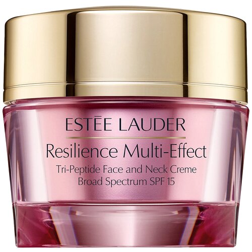 Дневной лифтинговый крем для сухой кожи лица и шеи Estee Lauder Resilience Multi-Effect SPF 15, 50 мл крем для лица estee lauder ночной лифтинговый крем повышающий упругость кожи лица и шеи resilience multi effect night