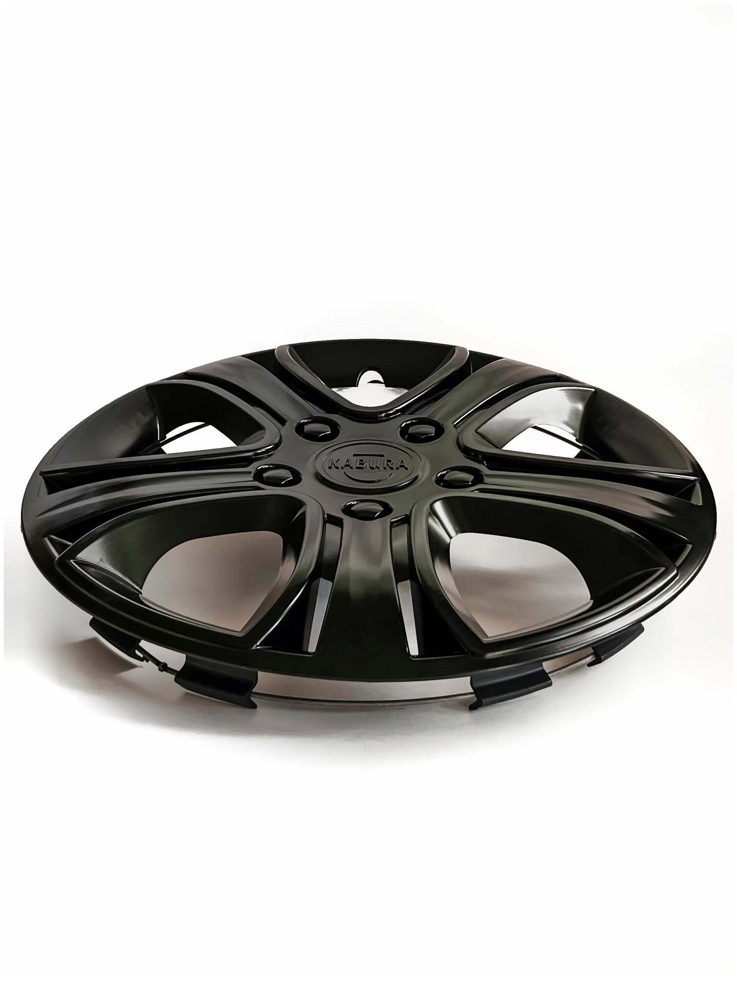 Колпаки на колеса KABURA 15 черый/KABURA/колпаки на автомобильные ...