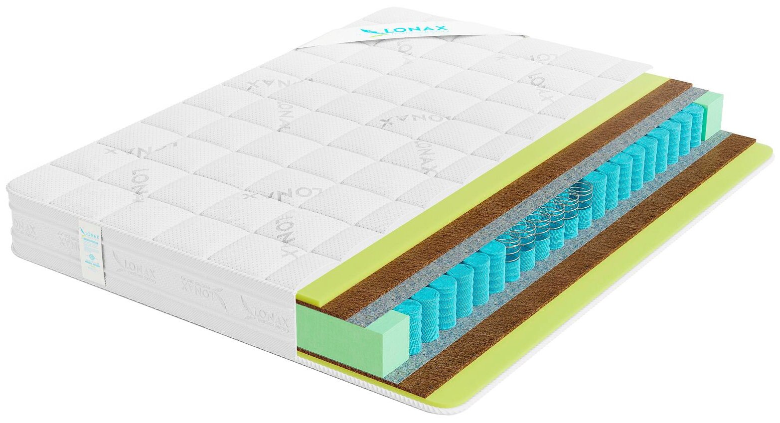 Россия Mатрас Lonax ППУ Cocos TFK 130x220