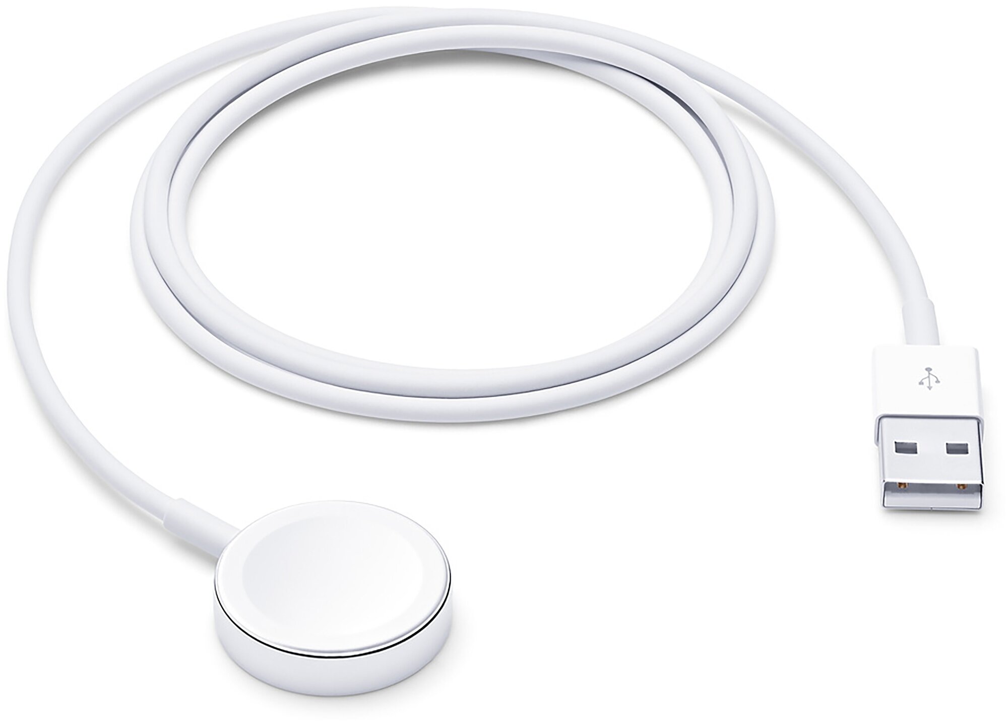 Кабель для зарядки Apple Watch COTEetCI Apple iWatch Charger WS-09 1M (белый)