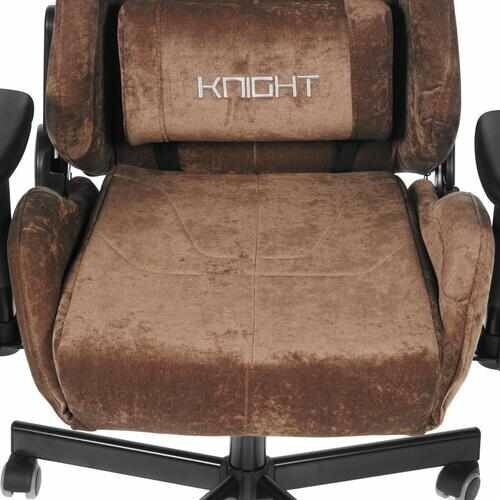 Кресло геймерское Zombie VIKING KNIGHT LT10 FABRIC коричневый