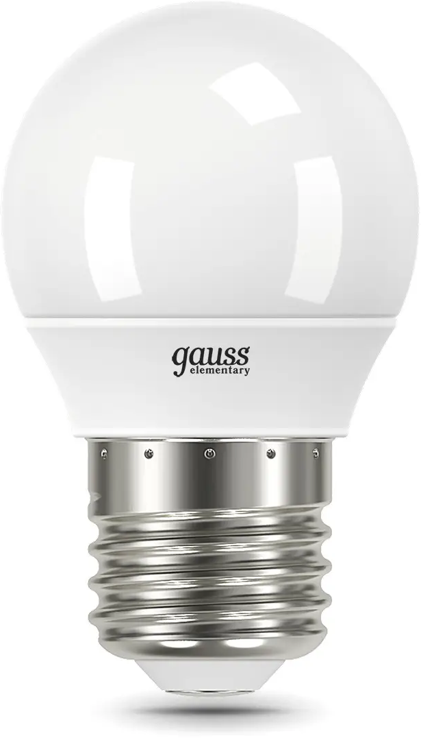 Лампа светодиодная gauss 53212, E27, G45, 12 Вт, 3000 К - фотография № 7