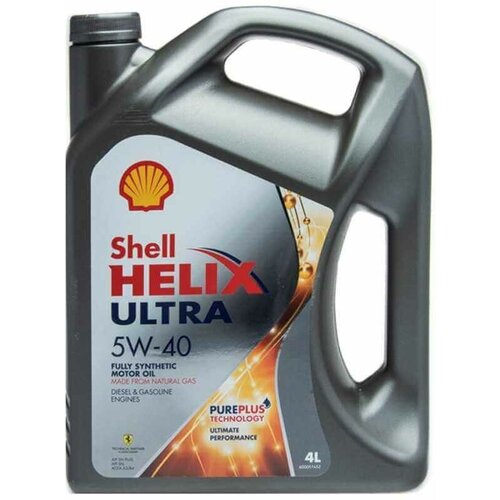 Масло Shell 5W40 Helix Ultra 4 литра