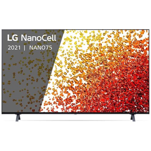 55 Телевизор LG 55NANO756PA 2021 NanoCell HDR черный 6999000₽