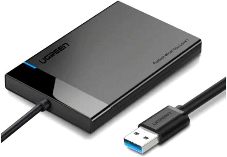 Бокс для жесткого диска Ugreen US221 USB-A 3.0 - 2.5 SATA 30847