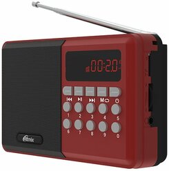 Радиоприемник RITMIX RPR-002 RED