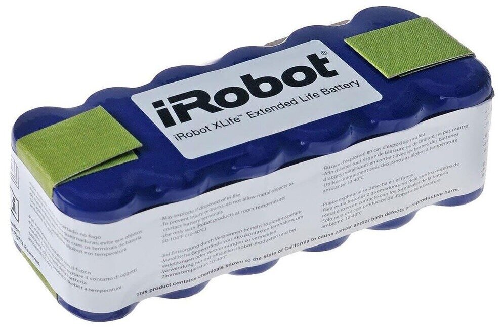 А. Пылесос Аккумулятор iRobot NIMH 3000 mAh для Roomba, синяя (4419696)