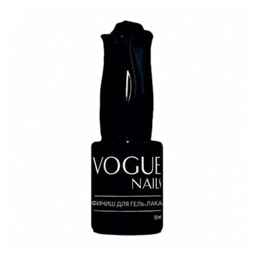 Vogue Nails Верхнее покрытие Финиш, прозрачный, 10 мл дегидратирующий тоник для рук vogue nails кензо спрей 100 мл
